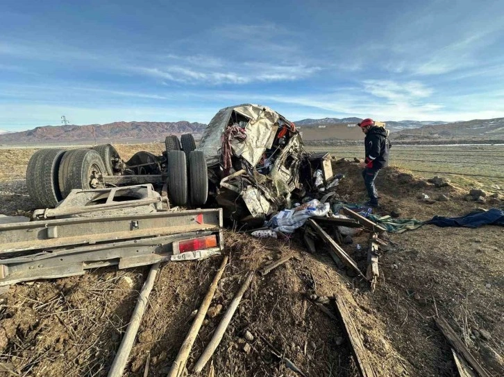 Doğubayazıt’ta feci kaza: 1 ölü