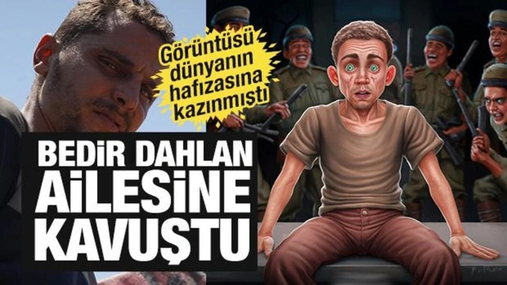 Dünyanın hafızasına kazınan Gazzeli Bedir Dahlan ailesine kavuştu