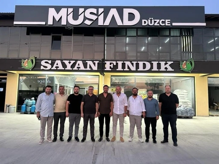 Düzce MÜSİAD projelerini Özdemir’e anlattı