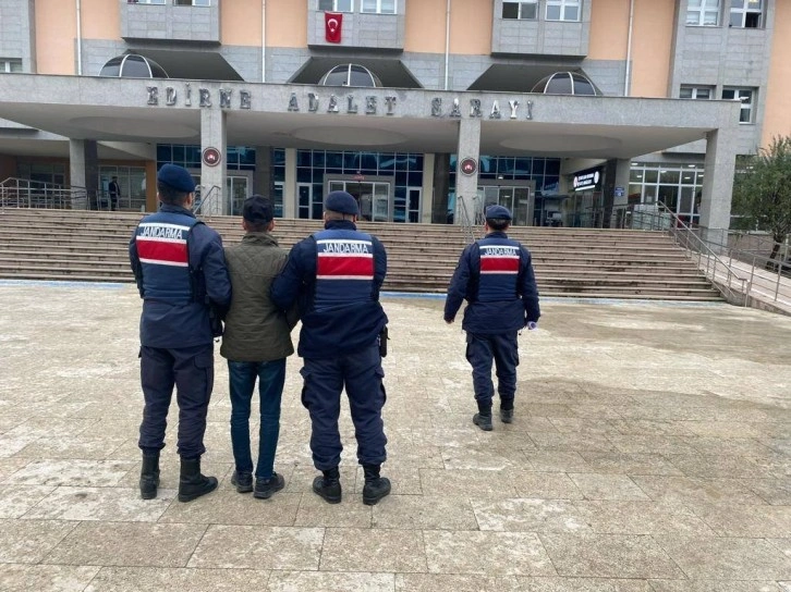 Edirne’de 13 yıl 4 ay hapis cezası bulunan firari yakalandı