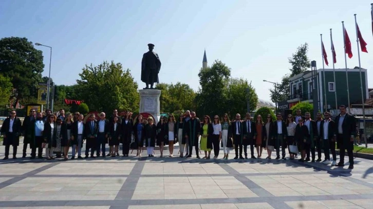 Edirne’de adli yılın başlaması nedeniyle tören düzenlendi