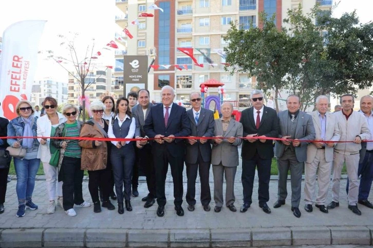 Efeler’de Memiş Dinç Parkı hizmete açıldı