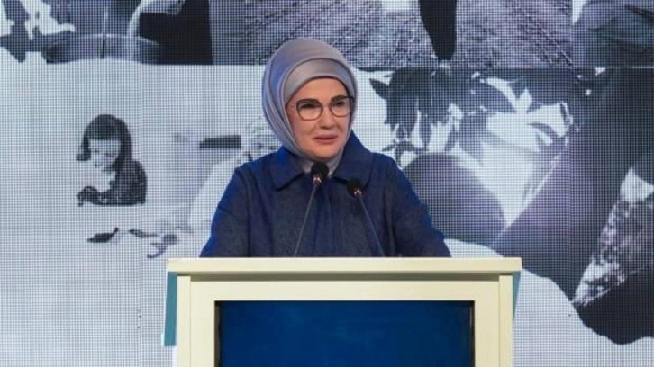 Emine Erdoğan "Tarımda Kadın Emeği Zirvesi" programında konuştu