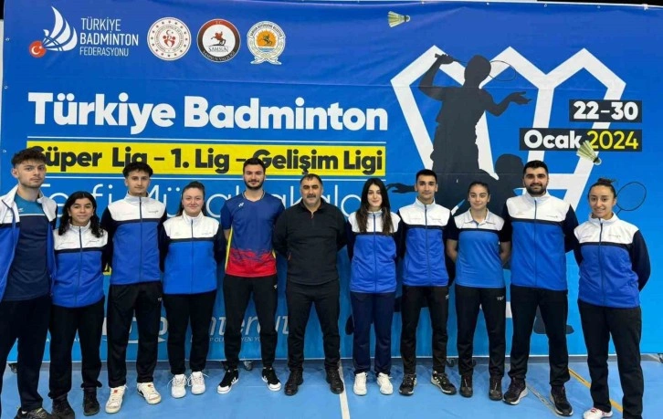 Erzincan’ın 2 kulübü Badminton Süper Ligine yükseldi