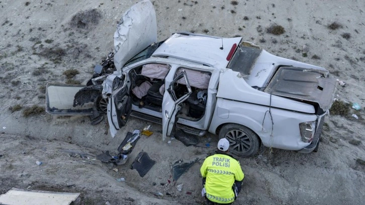 Erzurum'da feci kaza! 1 çocuk öldü, 6 kişi yaralandı