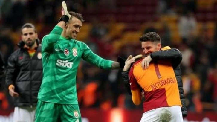 Fernando Muslera haftalar sonra ilki yaşadı