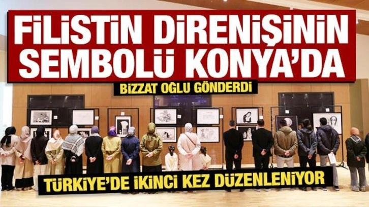 Filistinli Karikatürist Naci El-Ali’nin “Hanzala” temalı sergisi Konyalılarla buluşuyor