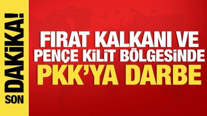 Fırat Kalkanı ve Pençe Kilit bölgesinde 7 terörist etkisiz hale getirildi