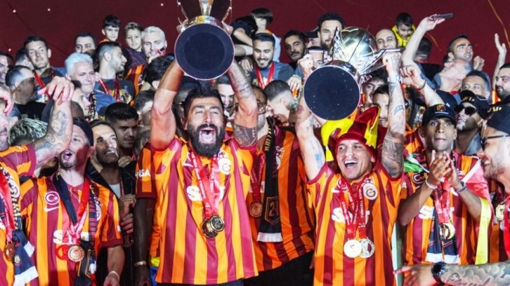 Galatasaray, 24. lig şampiyonluğuyla Avrupa'da ilk 10'da