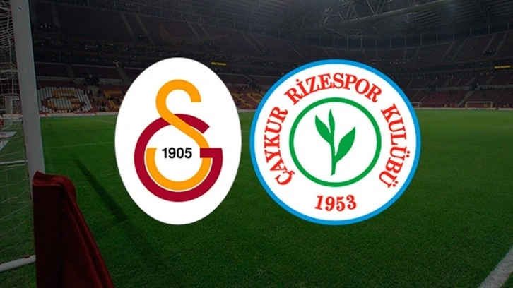 Galatasaray Çaykur Rizespor CANLI İZLE