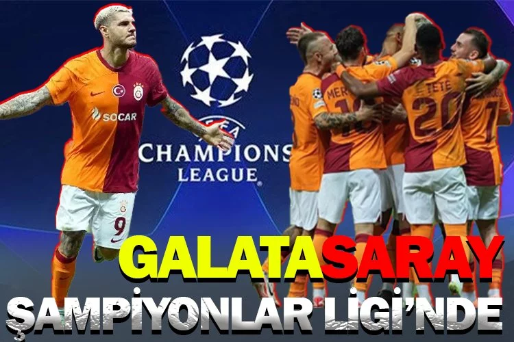 Galatasaray Şampiyonlar Ligi'nde