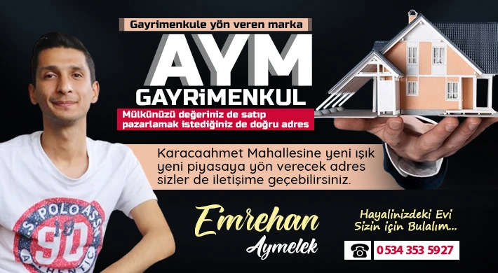 Gayrimenkule Yön Veren Marka AYM GAYRİMENKUL