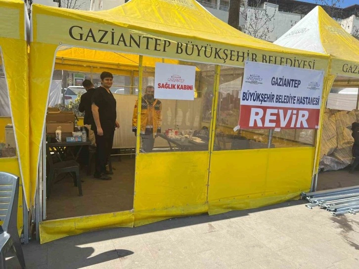 Gaziantep Büyükşehir, deprem sonrası binlerce vatandaşa temas etti