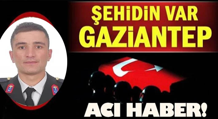 Gaziantep'e şehit ateşi düştü