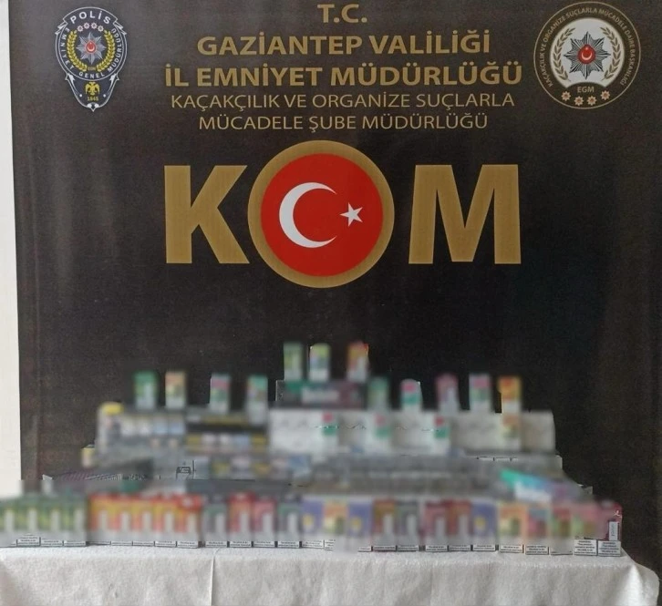 Gaziantep’te kaçak sigara operasyonu: 4 şüpheli yakalandı