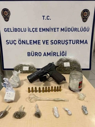 Gelibolu’da uyuşturucu operasyonuna 1 tutuklama