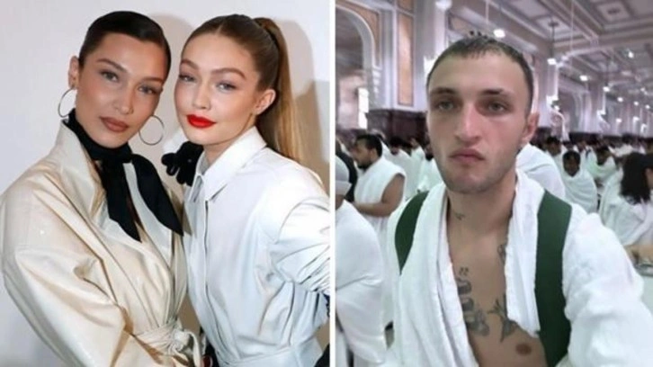 Gigi ve Bella Hadid'in erkek kardeşi Anwar Hadid Umre'ye gitti!