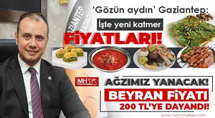 ‘Gözün aydın’ Gaziantep: İşte yeni katmer fiyatları!