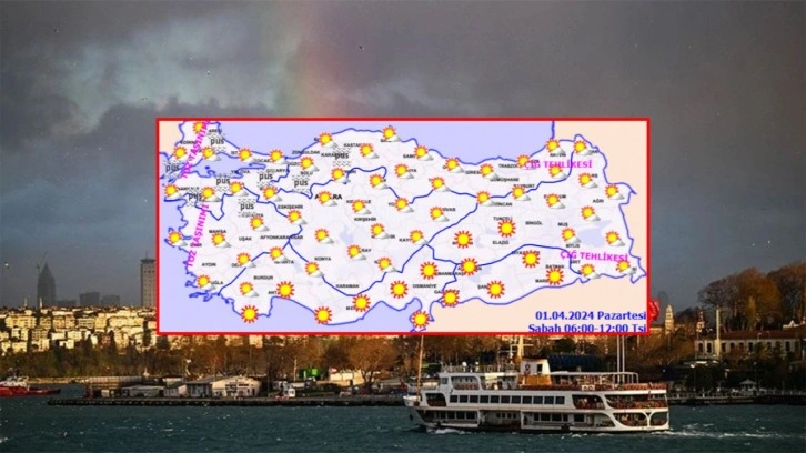 Güneş açtı memlekete bahar geldi. Meteoroloji pazartesi günü hava nasıl olacak sorusunu yanıtladı