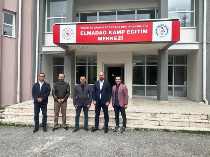 Güreş Federasyonu Başkanı Eroğlu Elmadağ Kamp ve Eğitim Merkezi’ni ziyaret etti