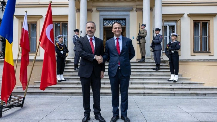 Hakan Fidan Polonyalı mevkidaşı Sikorski ile görüştü