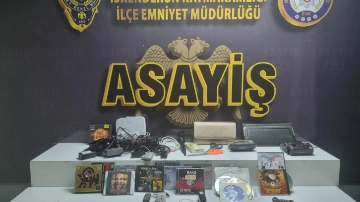 Hatay'da 3 ayrı evi soyan hırsız tutuklandı!