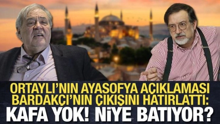 İlber Ortaylı Ayasofya'ya 