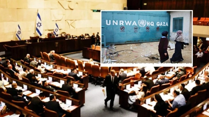 İlk oylamadan geçti: Knesset, UNRWA'yı terör örgütü ilan edecek