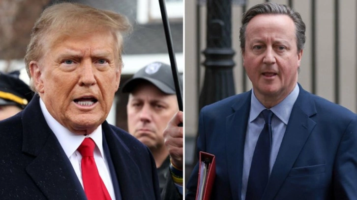 İngiltere Dışişleri Bakanı Cameron, eski ABD Başkanı Trump ile görüştü