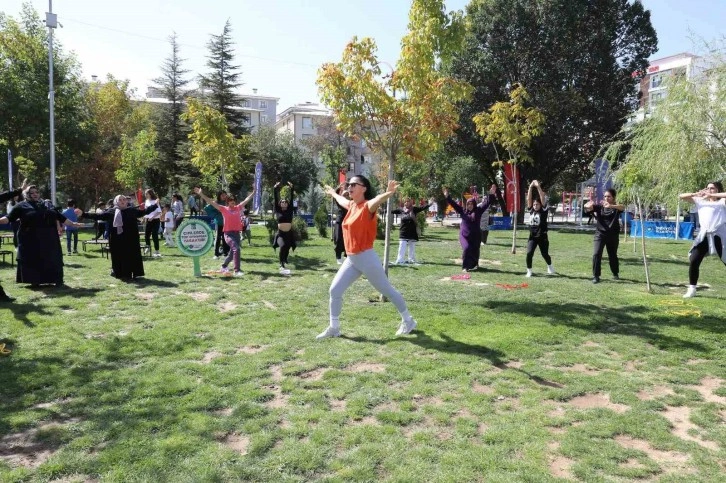 İpekyolu’nda Avrupa Hareketlilik Haftası etkinlikleri sabah sporuyla başladı