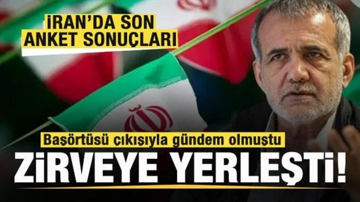 İran'da son seçim anketi! Başörtüsü çıkışıyla gündem olmuştu! Zirveye yerleşti