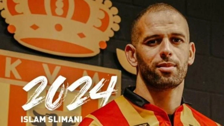 Islam Slimani yeni takımına imzayı attı