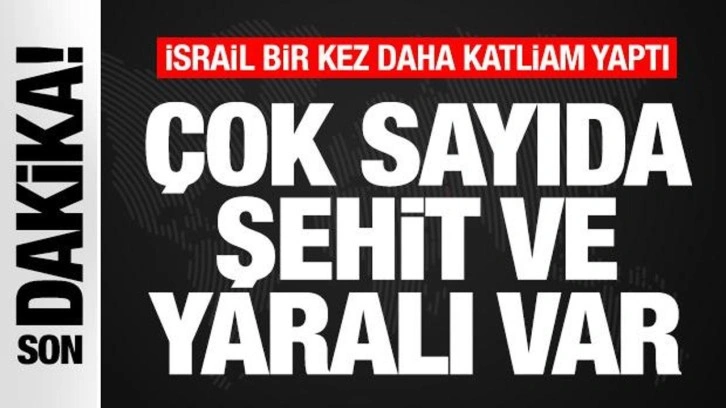 İsrail bir kez daha katliam yaptı! Çok sayıda şehir ve yaralı var