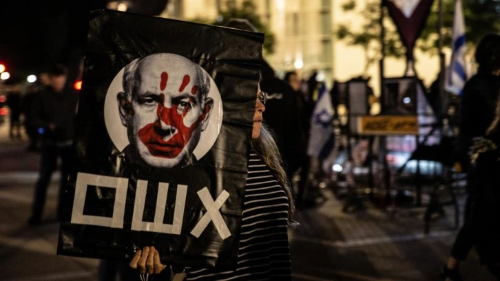 İsrail’de hükümetin istifası talepli protesto ve eylemler sürüyor