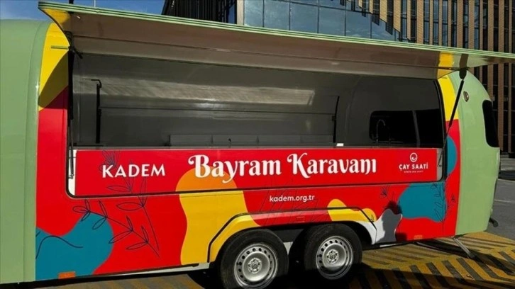 KADEM, depremzedelere "Bayram Karavanı"yla hizmet verecek