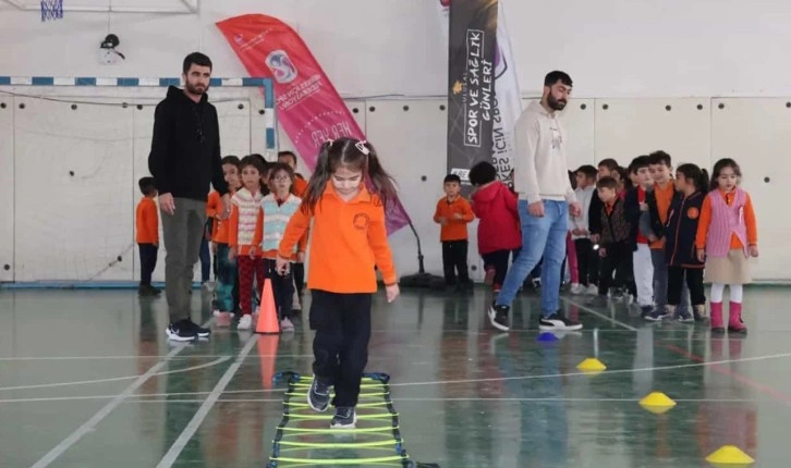 Karaman’da “Eğlenceli Çocuk Atletizm Oyunları” devam ediyor