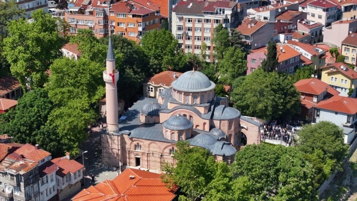 Kariye Camii'nde 79 yıl sonra ilk kez cuma namazı