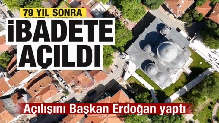 Kariye'de 79 yıl sonra ilk ezan heyecanı! Açılışını Başkan Erdoğan yaptı