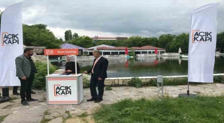 Kars’ta Açık Kapı’da sorunlar çözüm buluyor