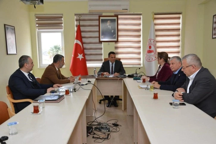 Kaş Gıda İhtisas Organize Sanayi Bölgesi Yönetim Kurulu toplantısı yapıldı