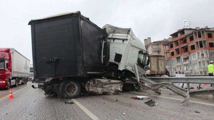 Kastamonu'daki trafik kazalarında 7 kişi yaralandı