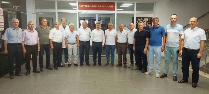 Kaymakam Taşçı Ergene’ye veda etti