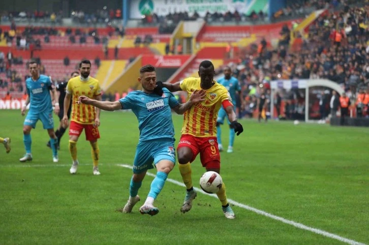 Kayserispor beşinci mağlubiyetini aldı