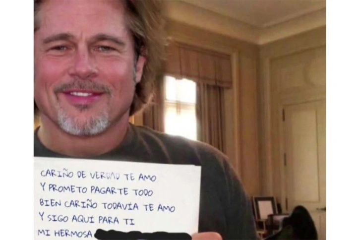 Kendisini Brad Pitt olarak tanıtıp 170 bin euro dolandırdı