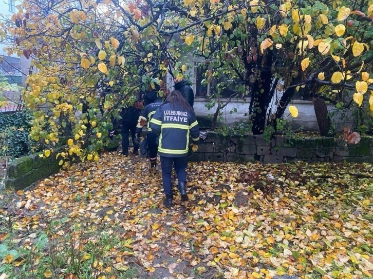 Kırklareli’nde bir kişi evinde yanmış halde bulundu