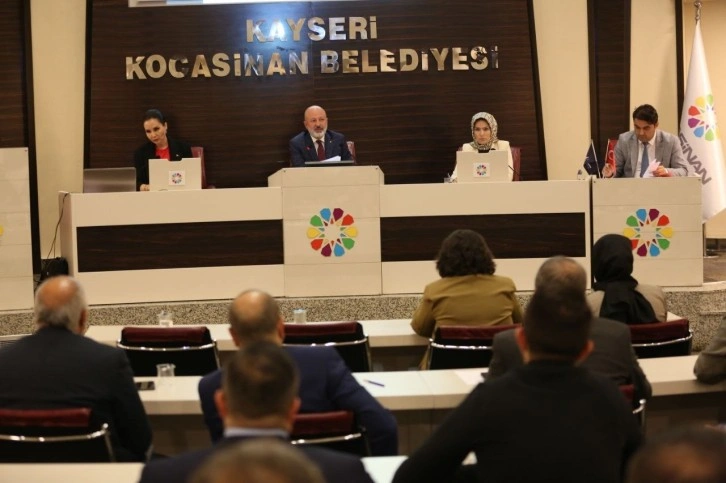 Kocasinan’da Kasım Ayı Meclis Toplantısı gerçekleştirildi