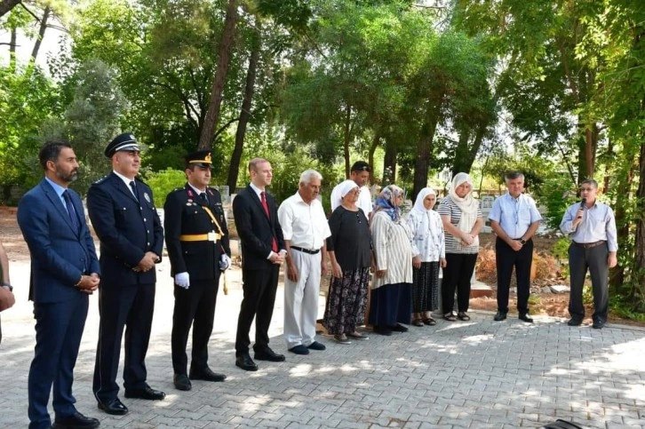 Köyceğiz’de şehitler dualarla yad edildi