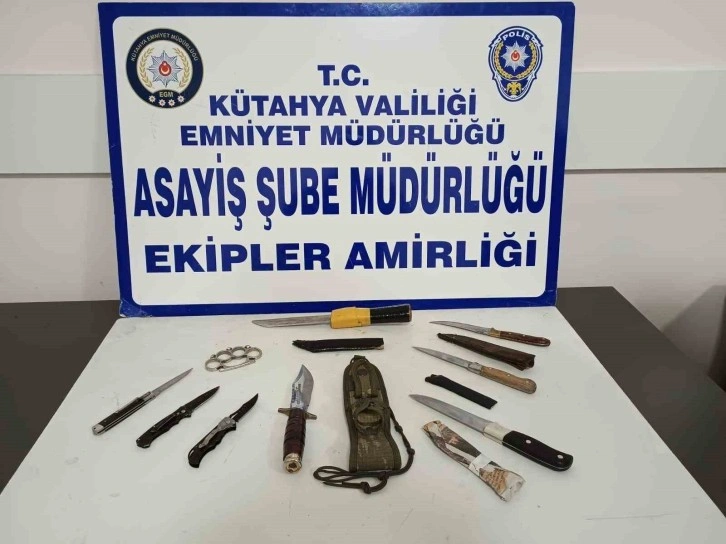 Kütahya’da 190 şahıs, 25 aracın sorgusu, GBT kontrolü ve denetimi yapıldı