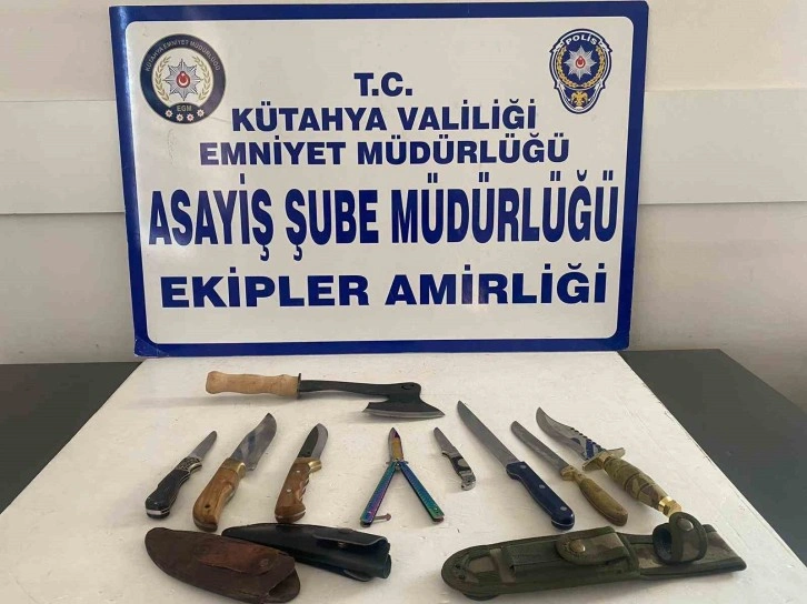 Kütahya’da polisin ’Şok Asayiş Uygulaması’