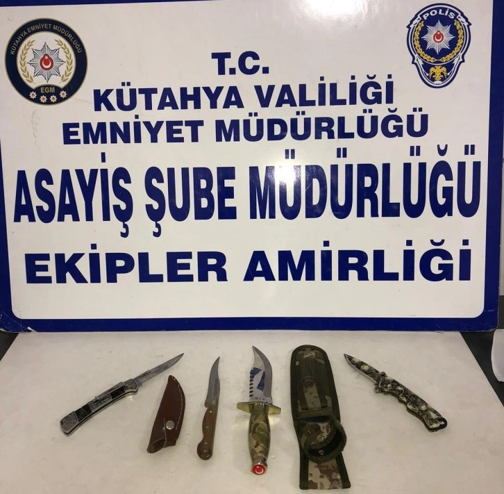 Kütahya’da yaya devriye ekiplerince 135 şahıs, 20 aracın sorgusu, GBT kontrolü ve denetimi yapıldı